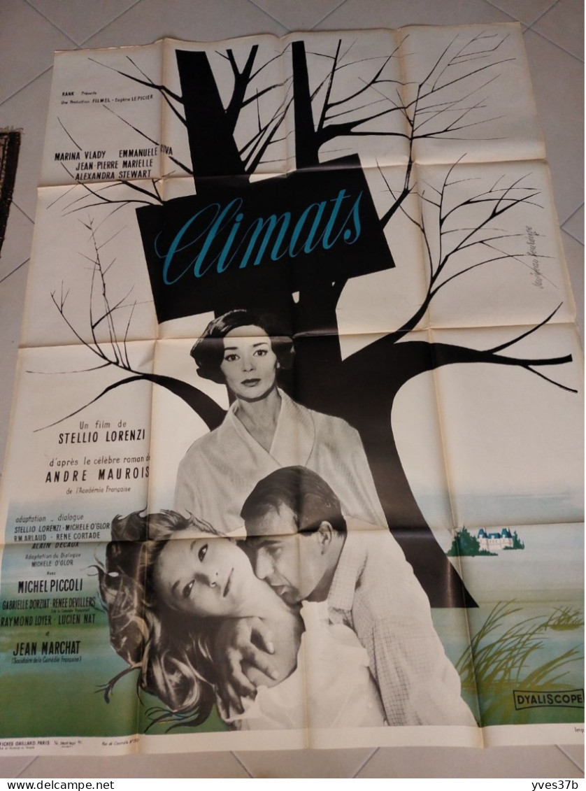 "Climat" Marina Vlady, Jean-Pierre Marielle...1961 - 120x160 - TTB - Plakate & Poster