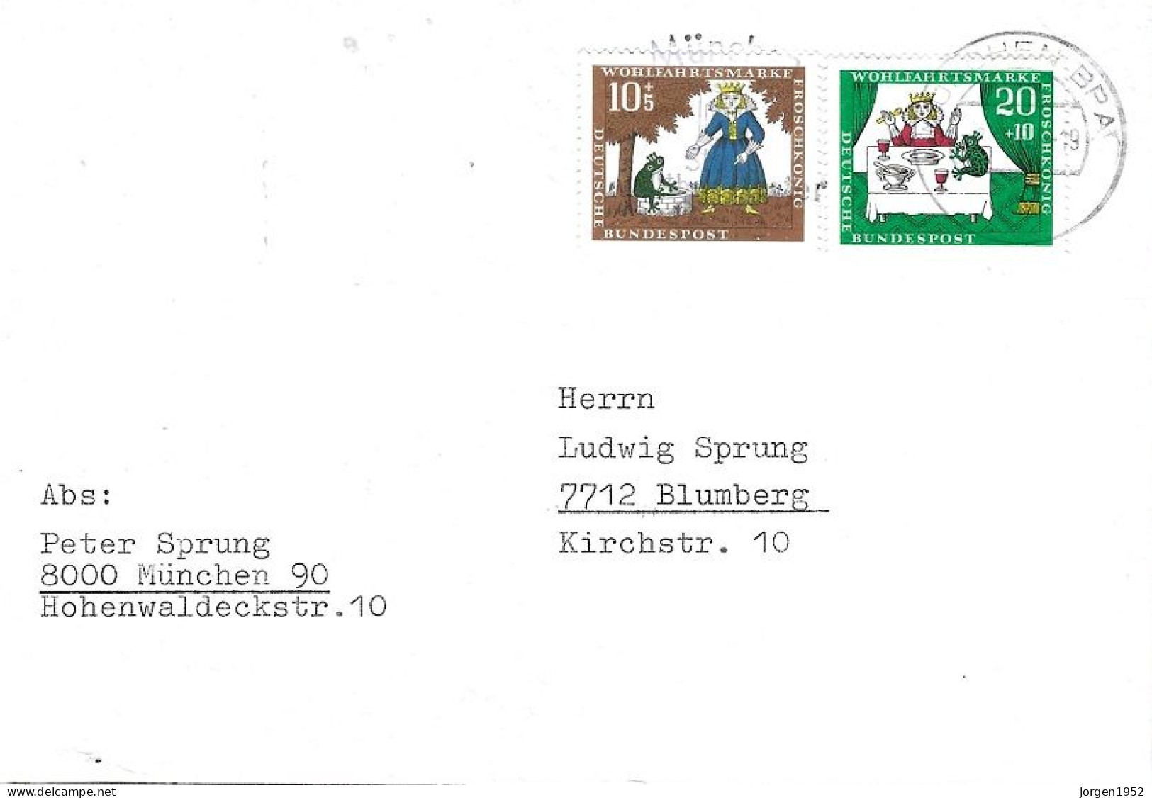 GERMANY  # LETTER - Enveloppes - Oblitérées