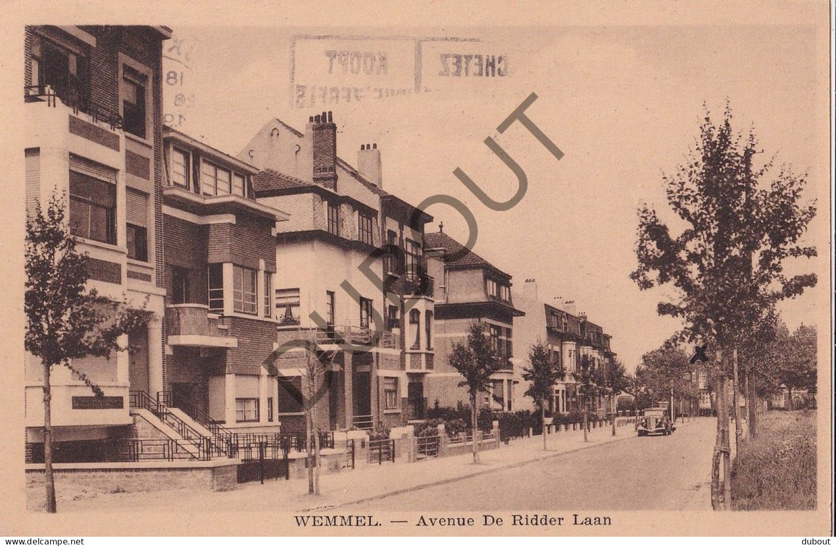 Postkaart/Carte Postale - Wemmel - Avenue De Ridder Laan  (C5244) - Wemmel