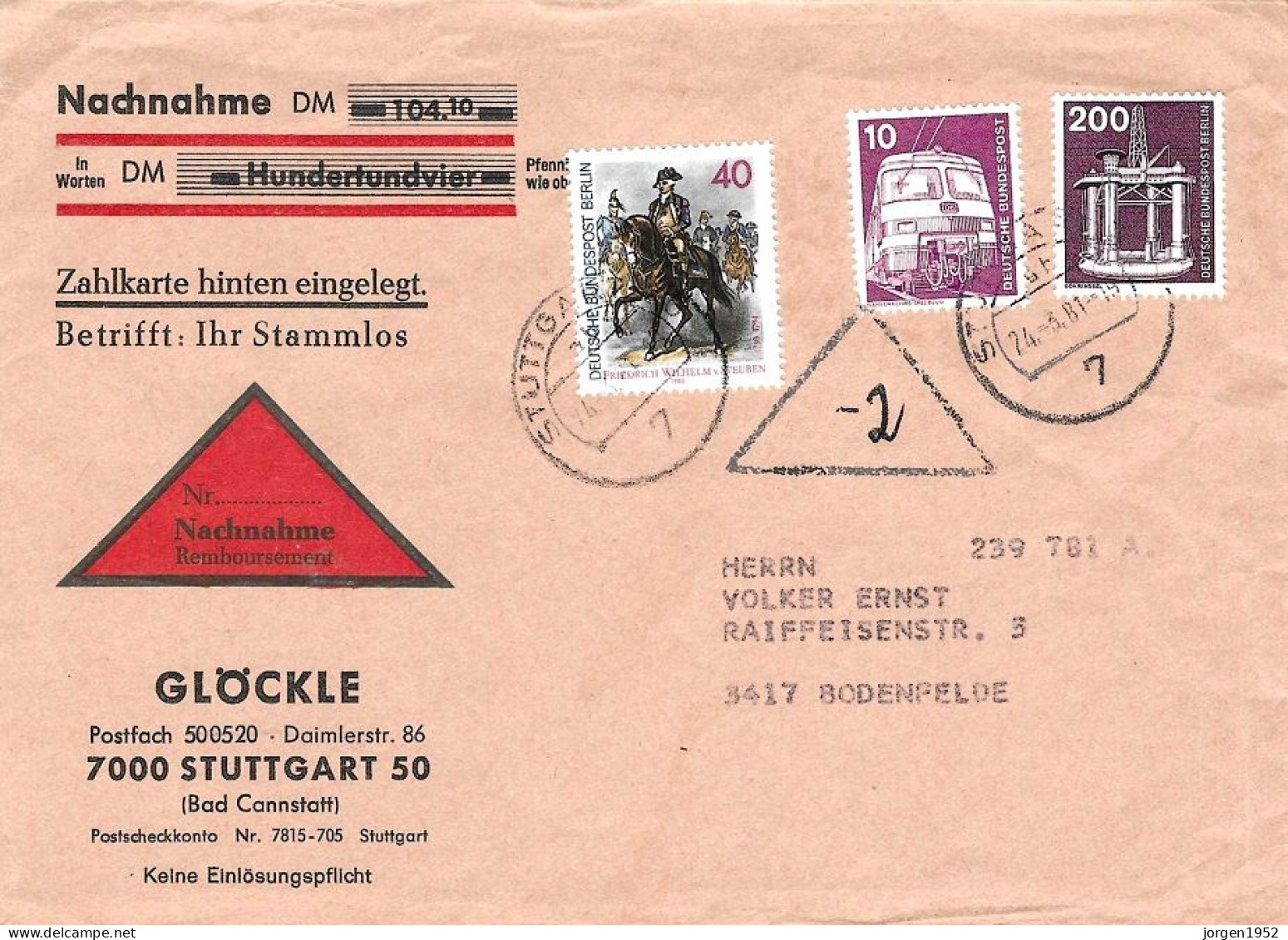 GERMANY  # LETTER - Umschläge - Gebraucht