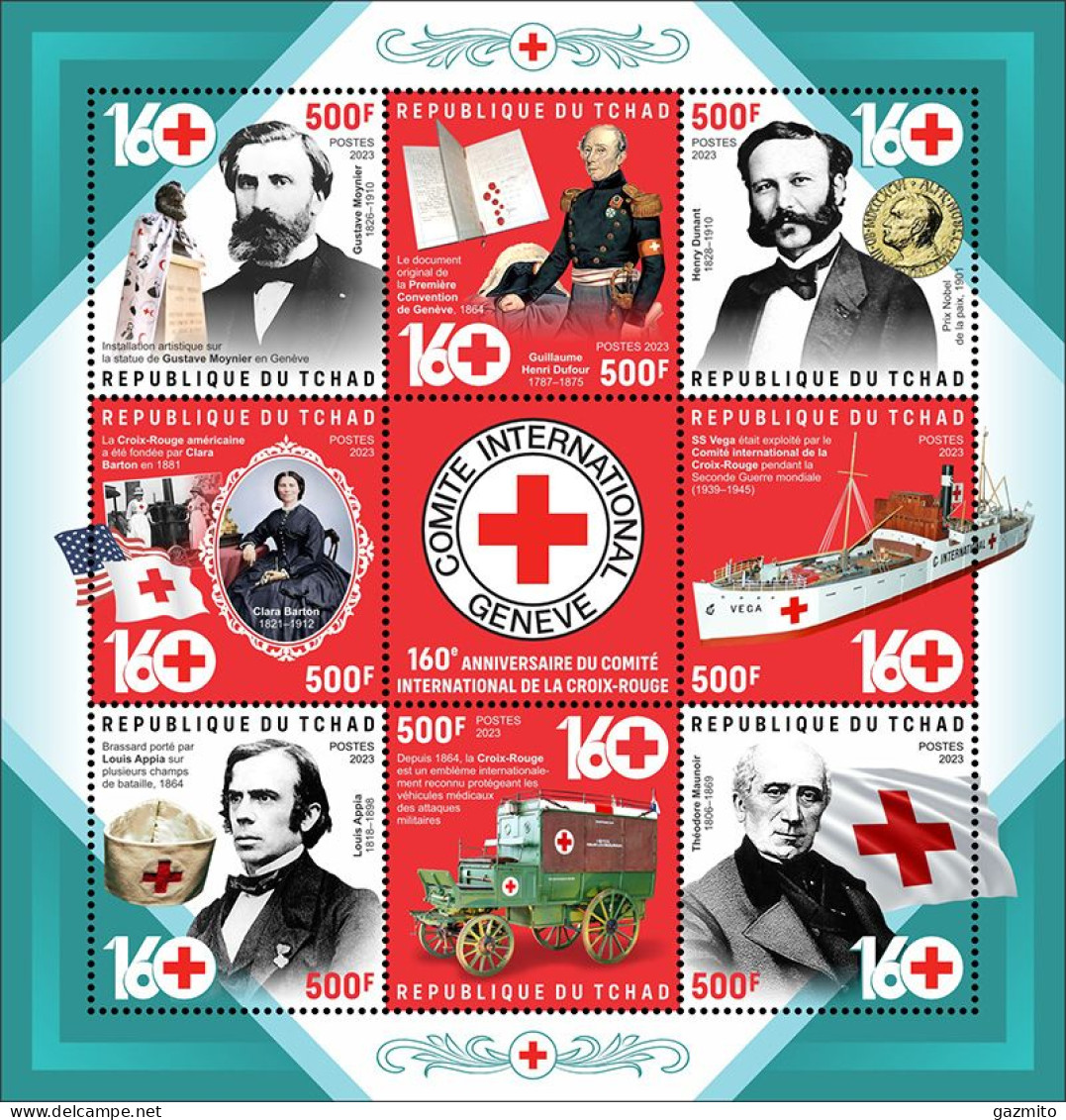 Tchad 2023, Red Cross, Dunant, Boat Ambulance, BF - Henry Dunant