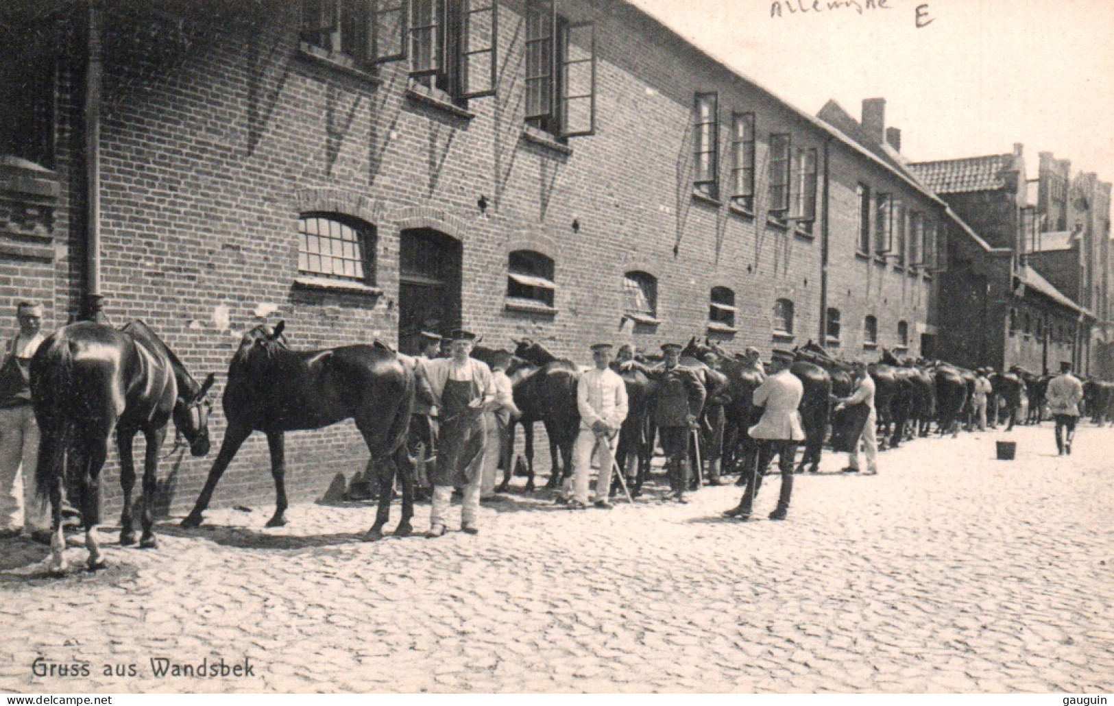 CPA - WANDSBEK - Gruss Aus ... (caserne De Cavalerie) - Wandsbek