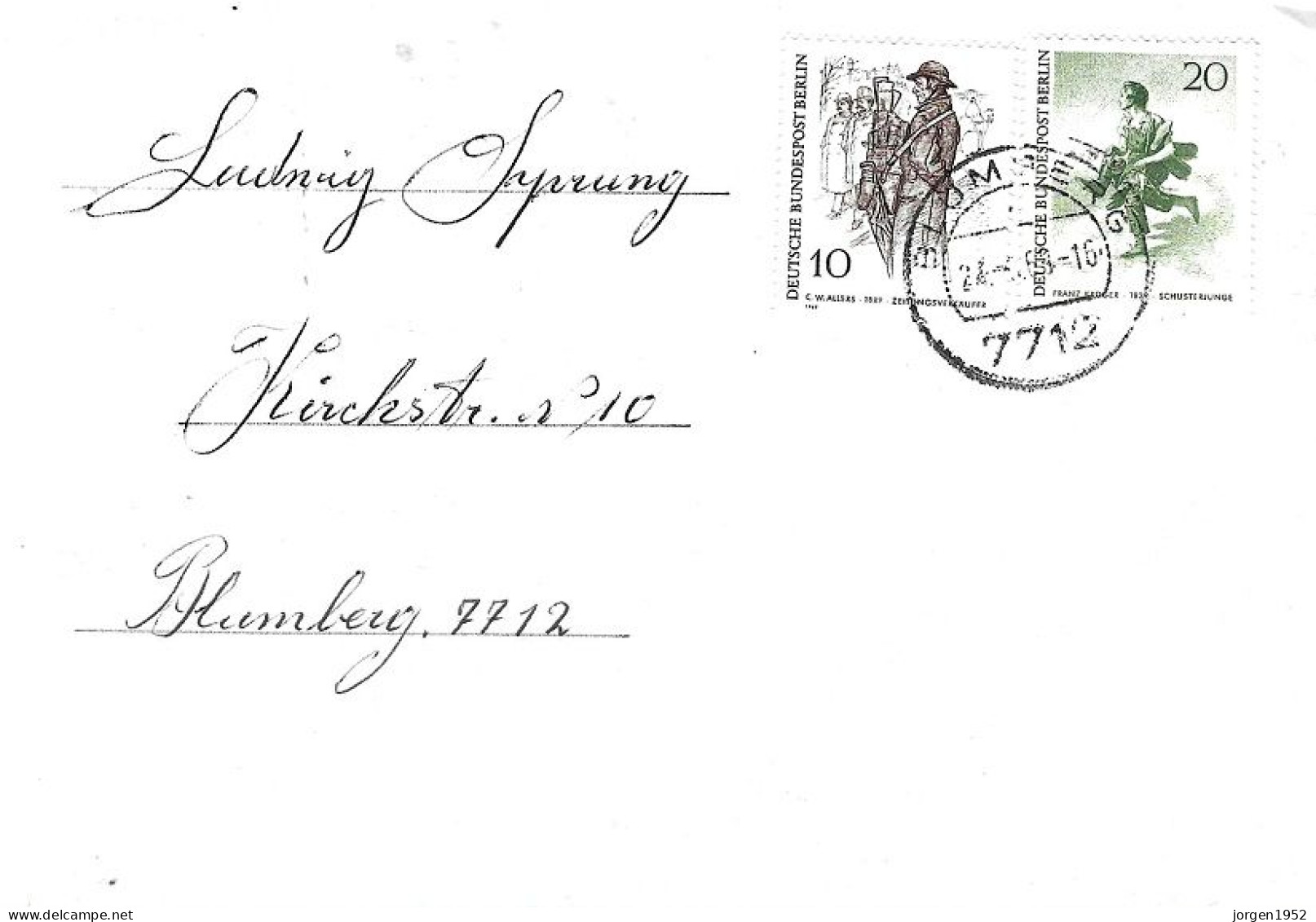 GERMANY  # LETTER - Sobres - Usados