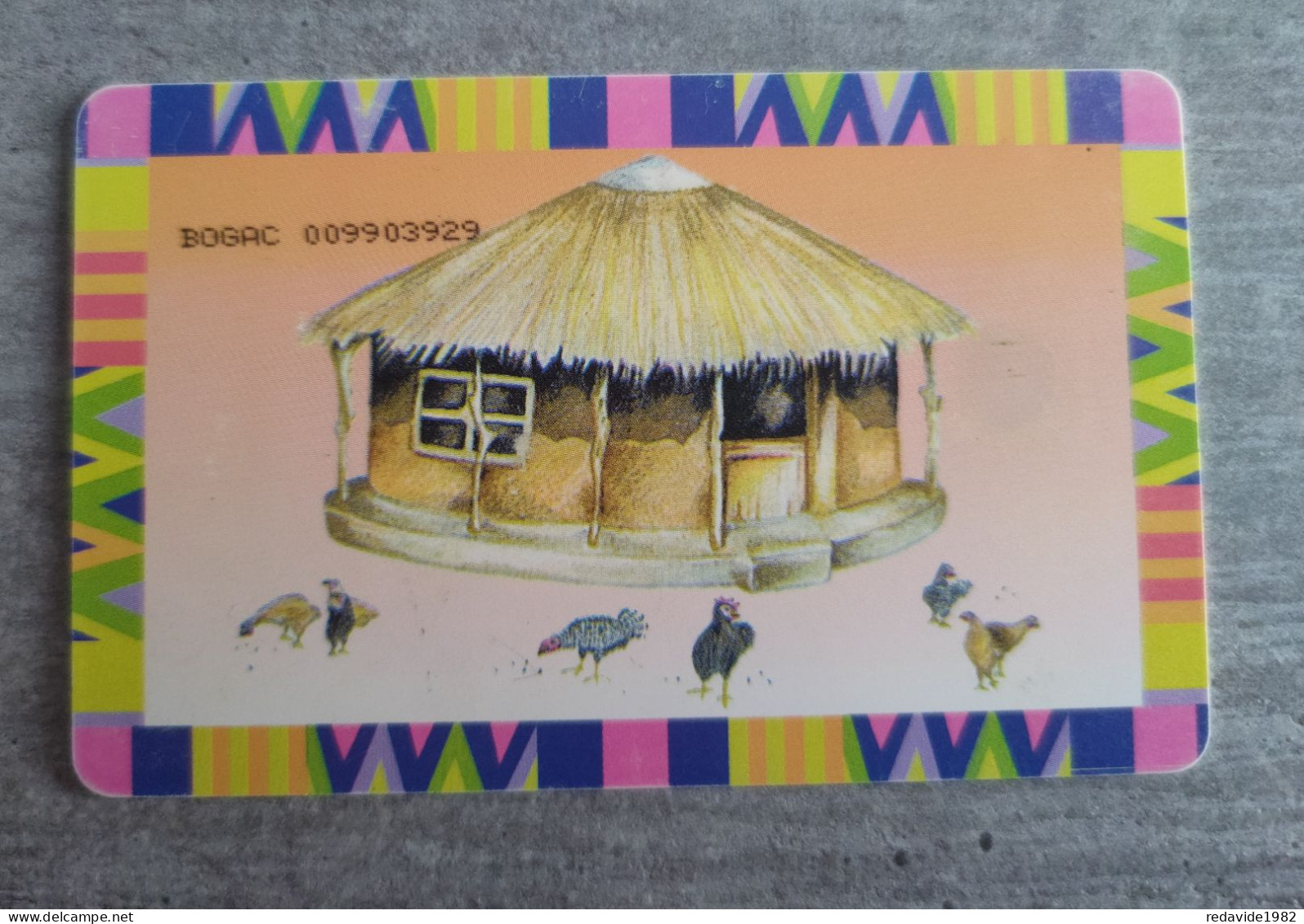 Botswana - BW-BTC-0018A Traditional House (CN On Pictorial Side) - Botsuana