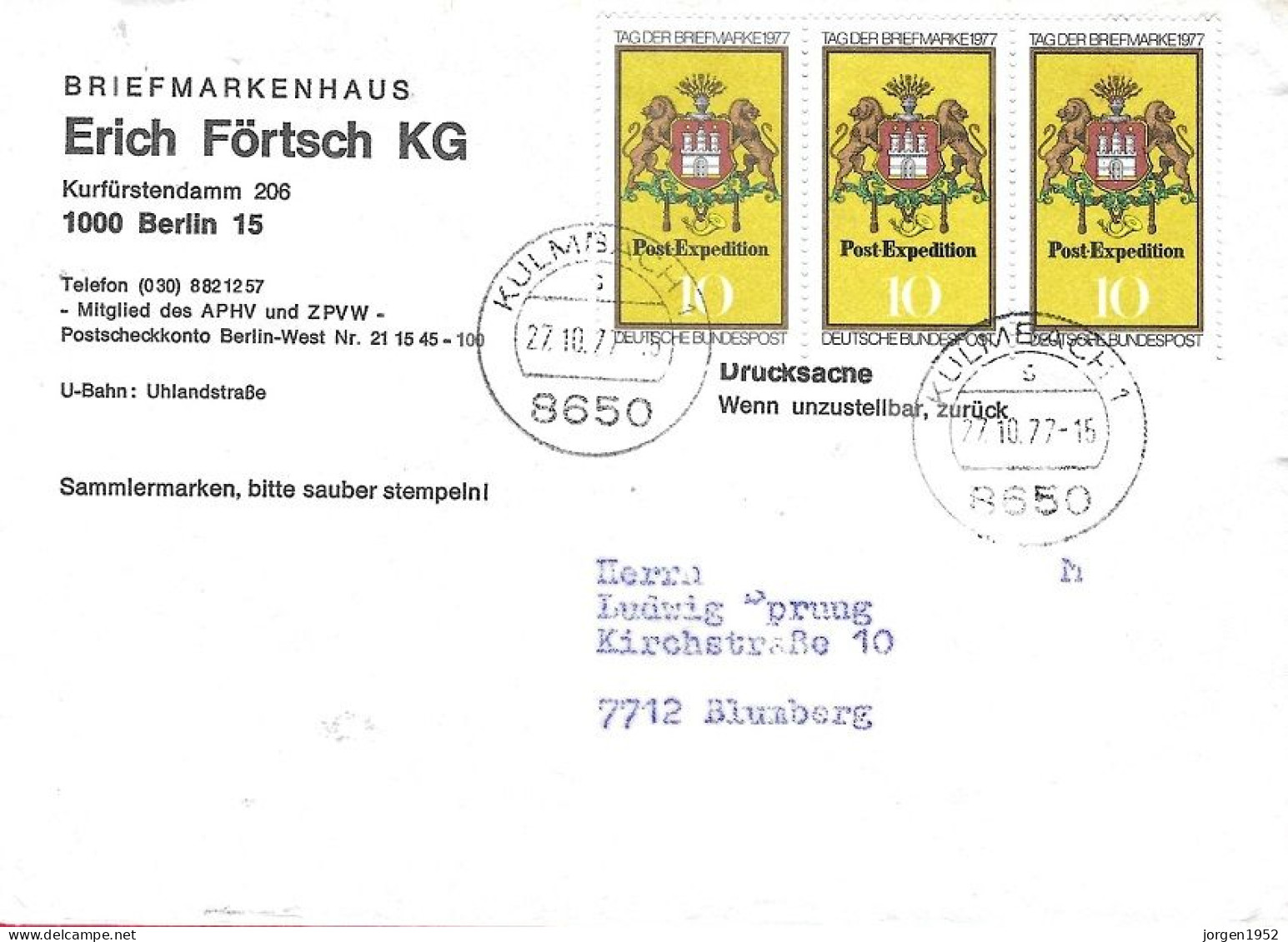 GERMANY  # LETTER - Briefomslagen - Gebruikt