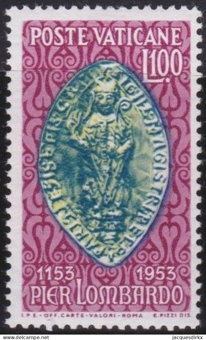 Vatican   .  Y&T   .     191     .    **       .   MNH - Nuevos