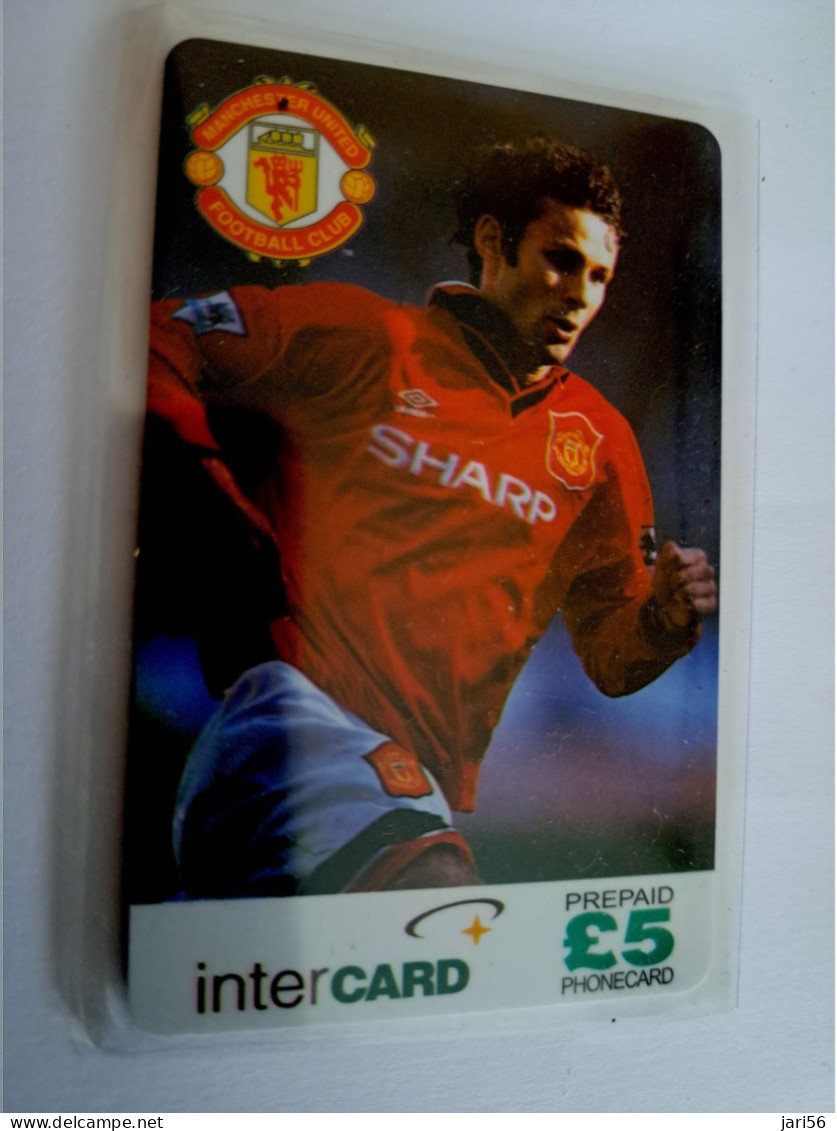 GREAT BRITAIN / 5 POUND  /  INTERCARD/ MACHESTER UNITED/ FOOTBAL/SOCCER /     /    PREPAID CARD/ MINT  **15719** - [10] Collections