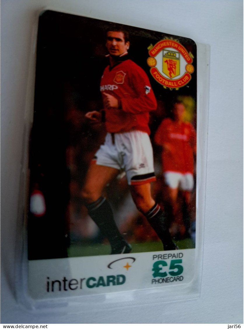 GREAT BRITAIN / 5 POUND  /  INTERCARD/ MACHESTER UNITED/ FOOTBAL/SOCCER /     /    PREPAID CARD/ MINT  **15720** - [10] Collections