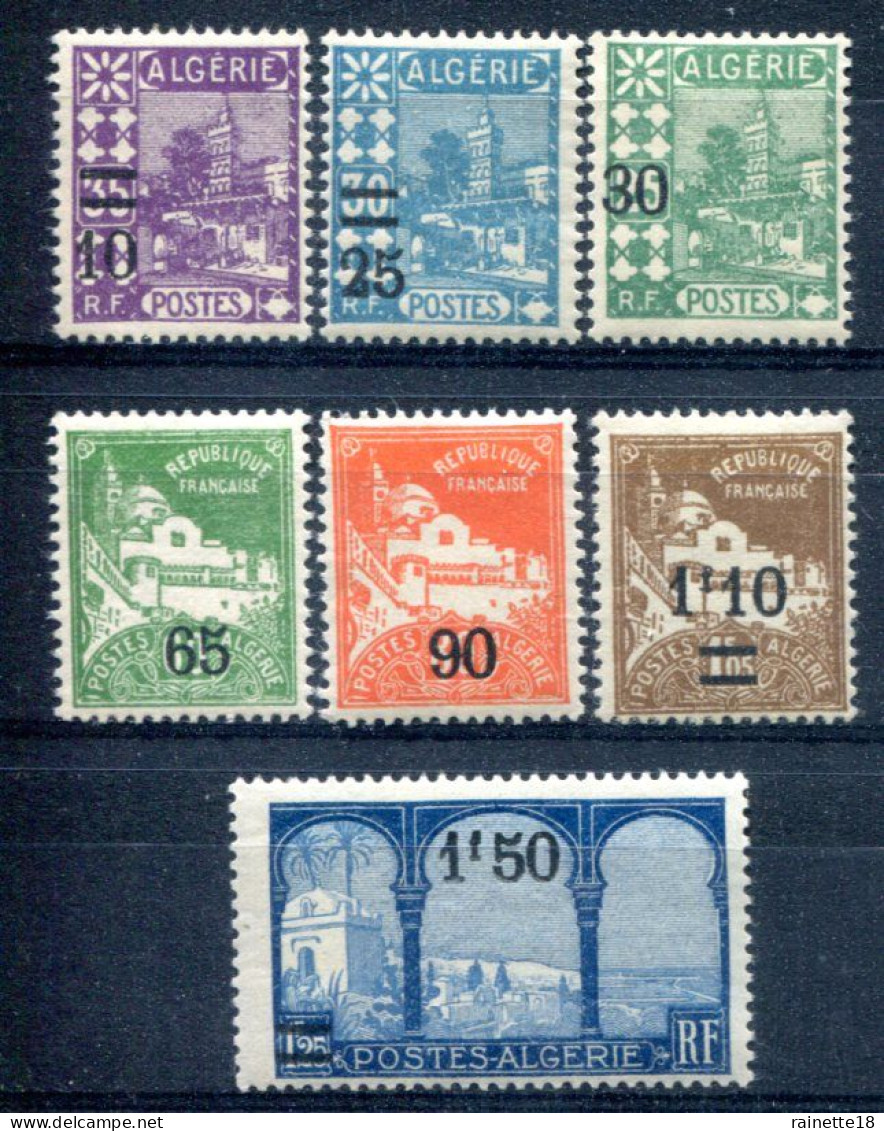 Algérie                      71/77 ** - Unused Stamps