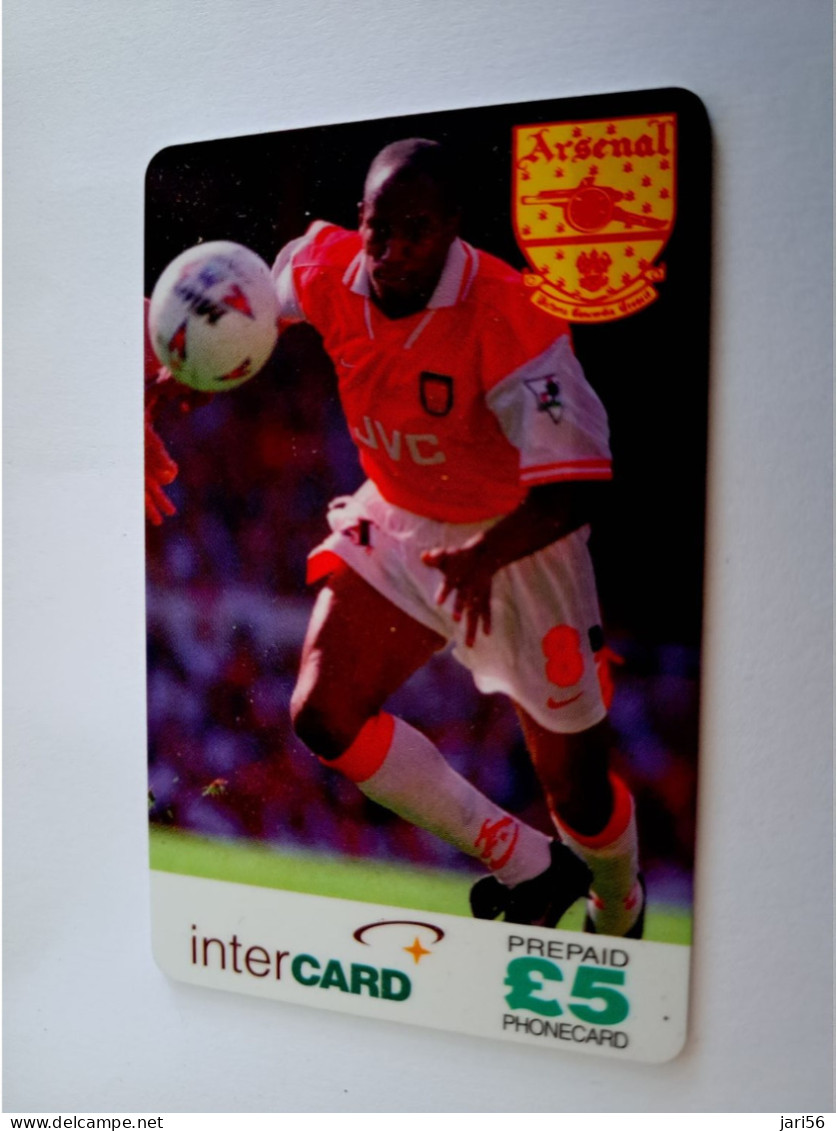 GREAT BRITAIN / 5 POUND  /  INTERCARD/ ARSENAL   / FOOTBAL/SOCCER /     /    PREPAID CARD/ MINT   **15724** - [10] Collections