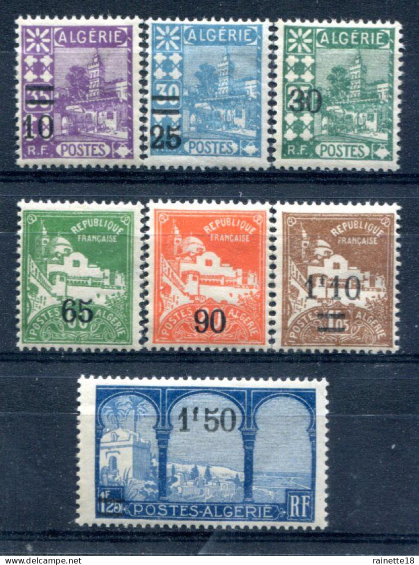 Algérie                      71/77 * - Unused Stamps
