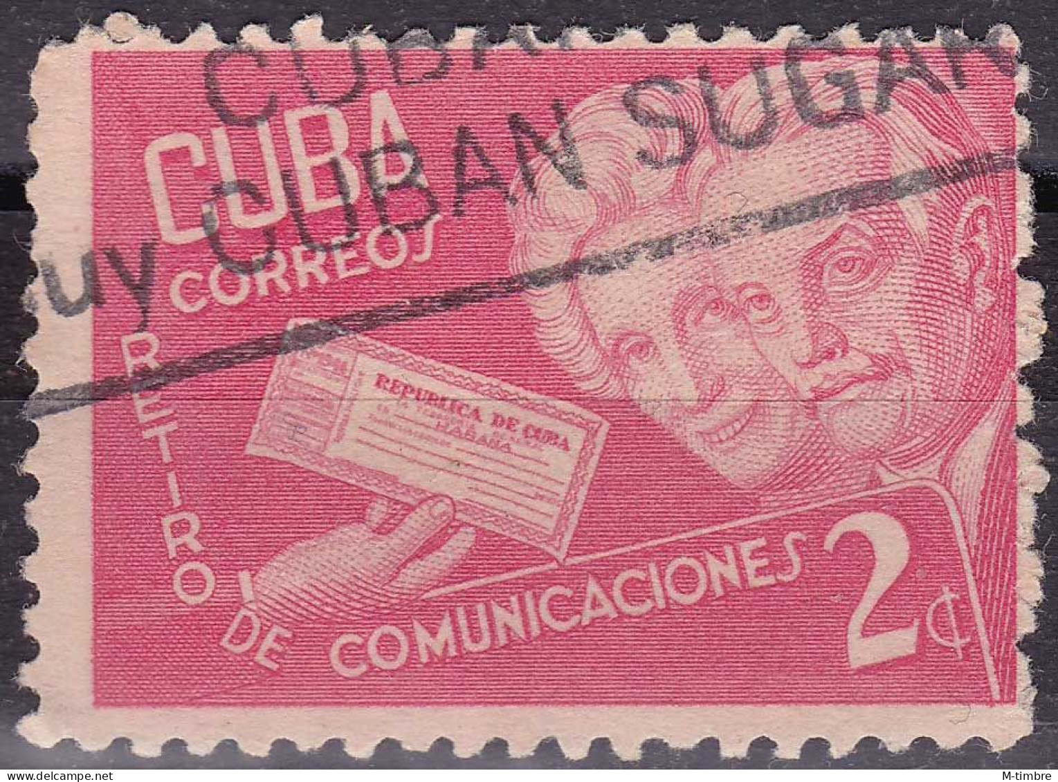 Cuba YT 296B Mi 203b Année 1946 (Used °) - Gebraucht