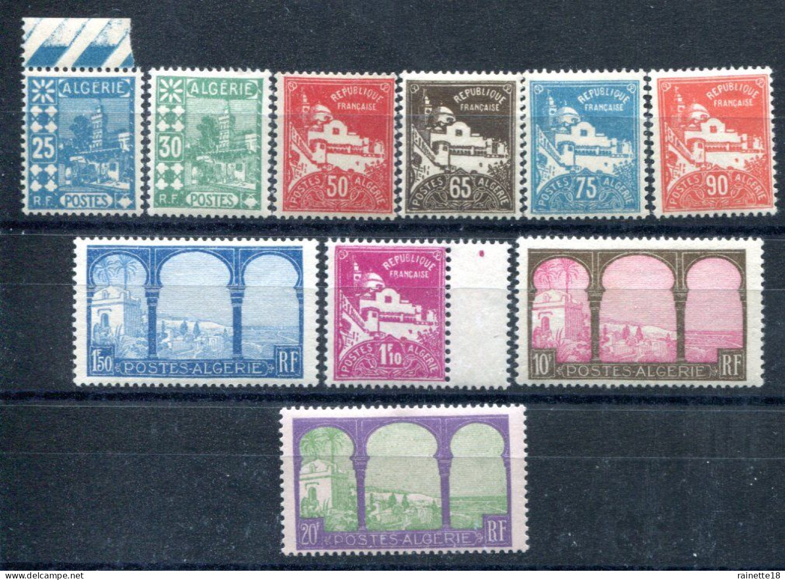 Algérie                      78/85 **  Luxe - Unused Stamps