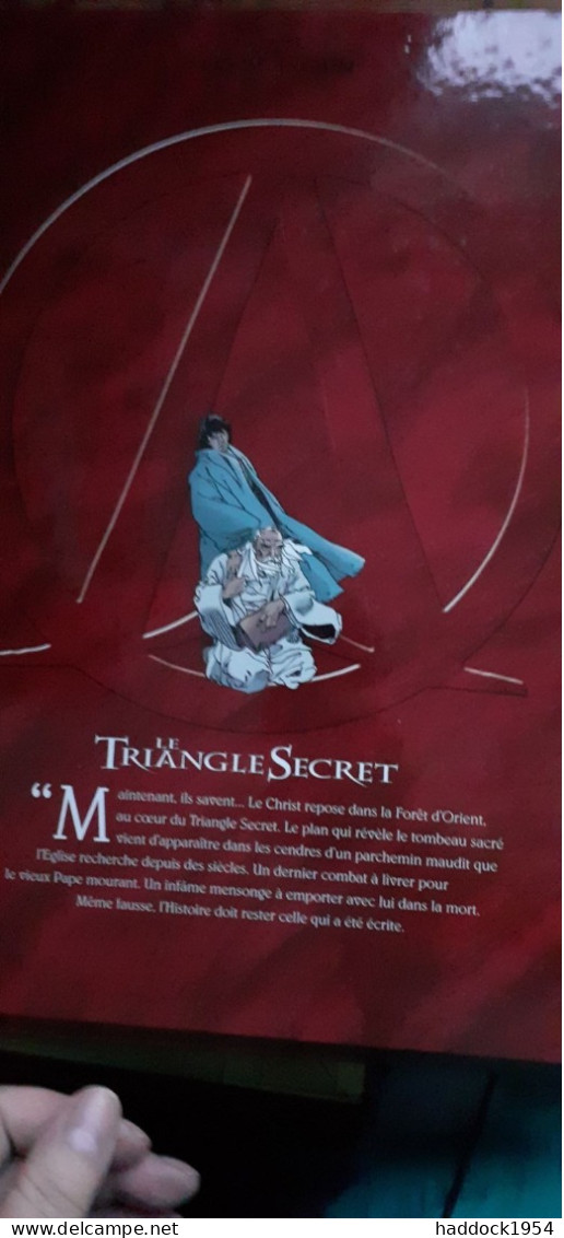 le triangle secret les 7 tomes CONVARD FALQUE JUILLARD glénat 2000-2003