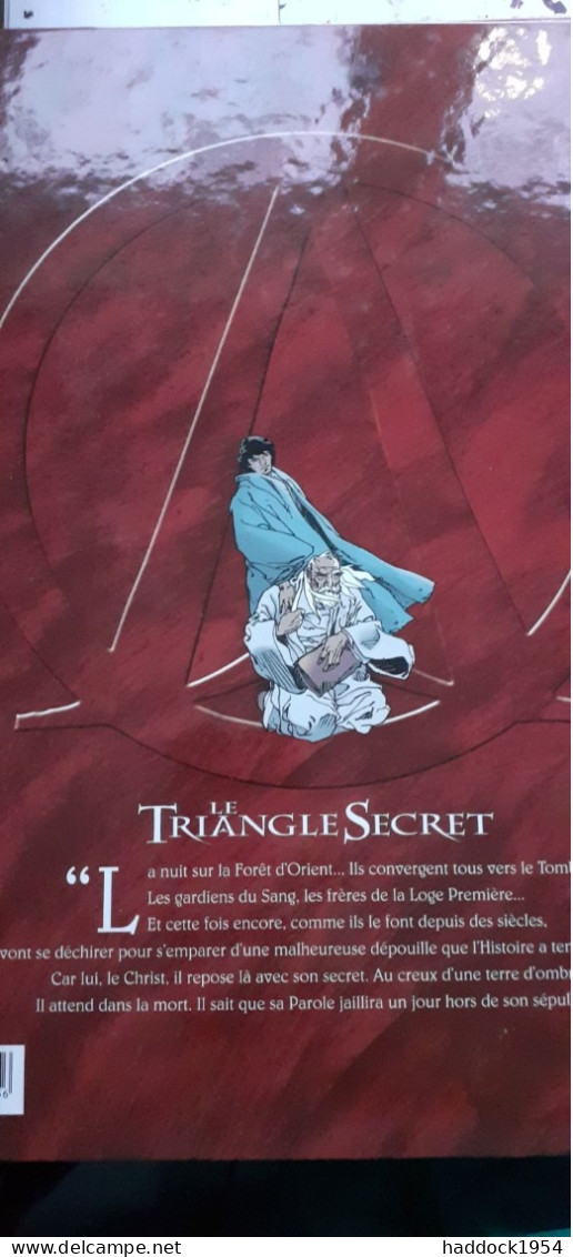 le triangle secret les 7 tomes CONVARD FALQUE JUILLARD glénat 2000-2003