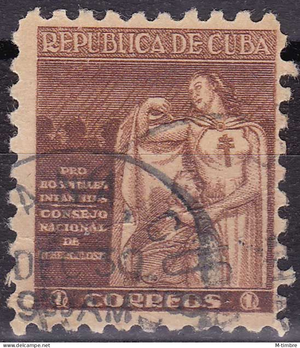 Cuba (Bienfaisance) YT B8 Mi Z8 Année 1943 (Used °) Enfant - Tuberculose - Liefdadigheid