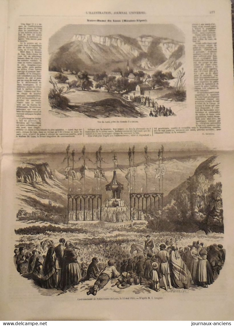 1855 LE ROI DU PORTUGAL - CIRQUE NAPOLEON - GUERRE DE CRIMÉE - KAMIESH - LAUS - KHIVA - CONCOURS AGRICOLE - KIEL