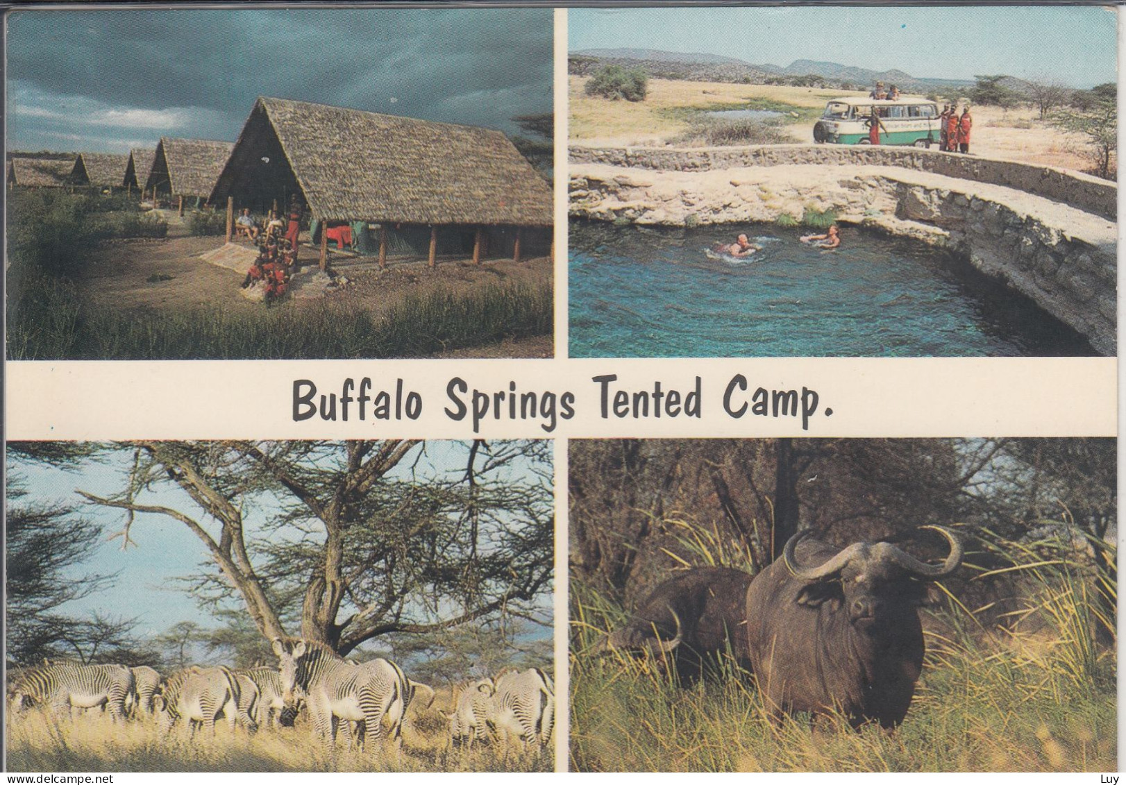 Kenya - SAMBURU GAME RESERVE,  Buffalo Springs Tented Camp , Used 1978, Nice Stamp - Kenya