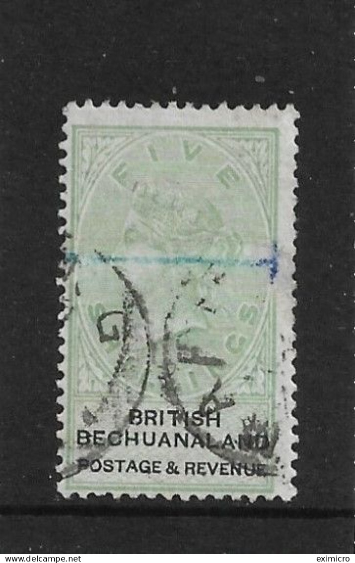 BECHUANALAND 1888 5s SG 18 FINE USED Cat £190 - 1885-1895 Kolonie Van De Kroon