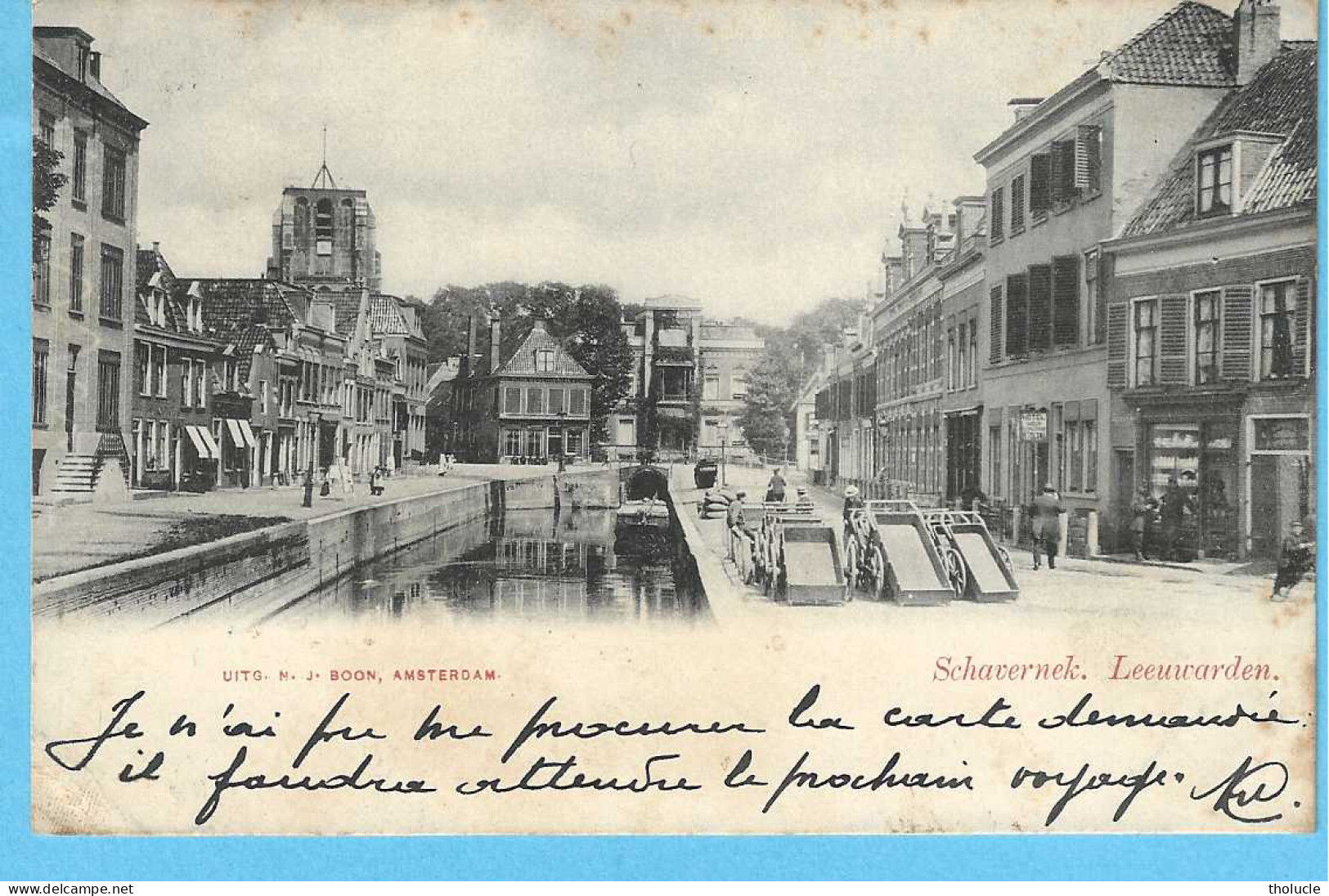 Leeuwarden (Friesland)-1902-Schavernek-Hotel-Uit.N.J. Boon, Amsterdam-Précurseur-Rare - Leeuwarden