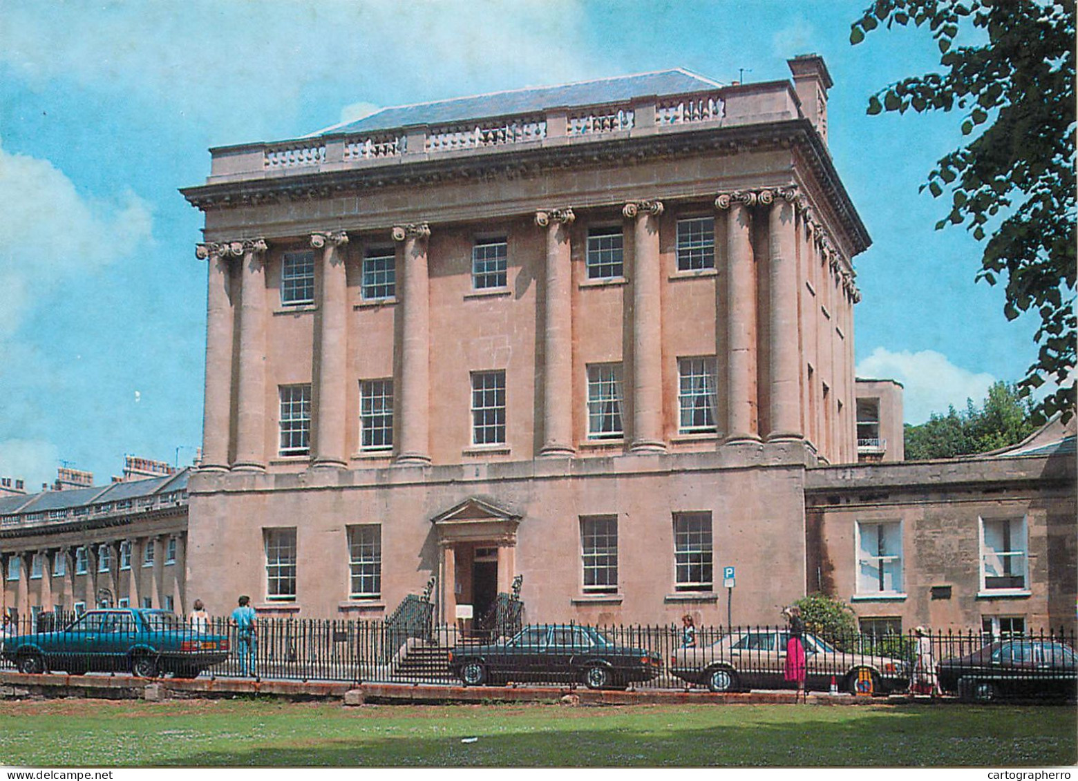 Postcard United Kingdom England Bath Royal Crescent - Bath