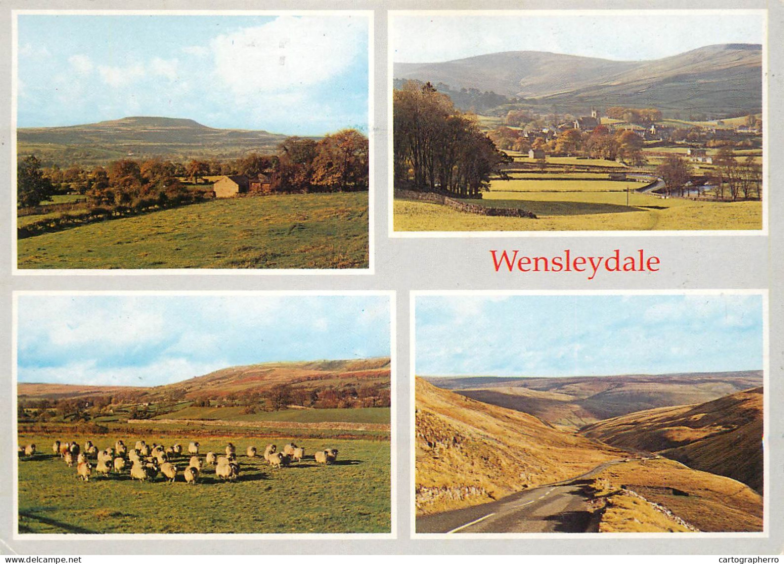 Postcard United Kingdom England Wensleydale - York