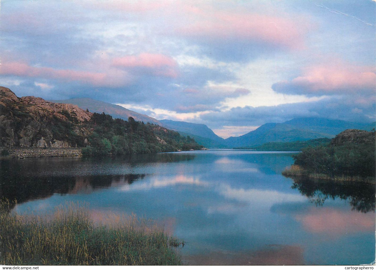 Postcard United Kingdom Wales Gwynedd Llyn Padarn - Gwynedd