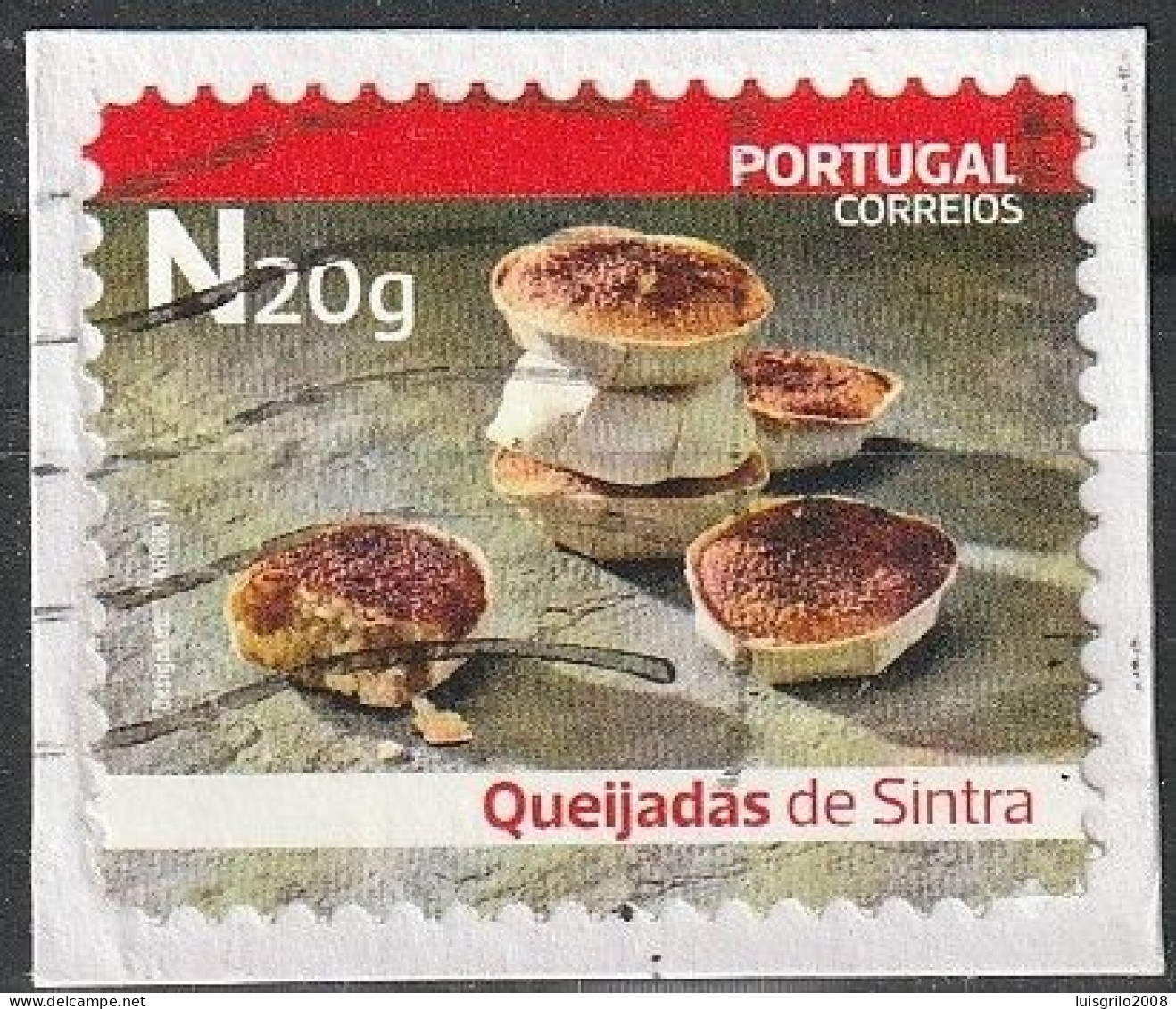 Portugal, 2019 - Doces Tradicionais, N20g. -|- Mundifil, 5090 . Autocollant Sur Le Fragment - Gebruikt