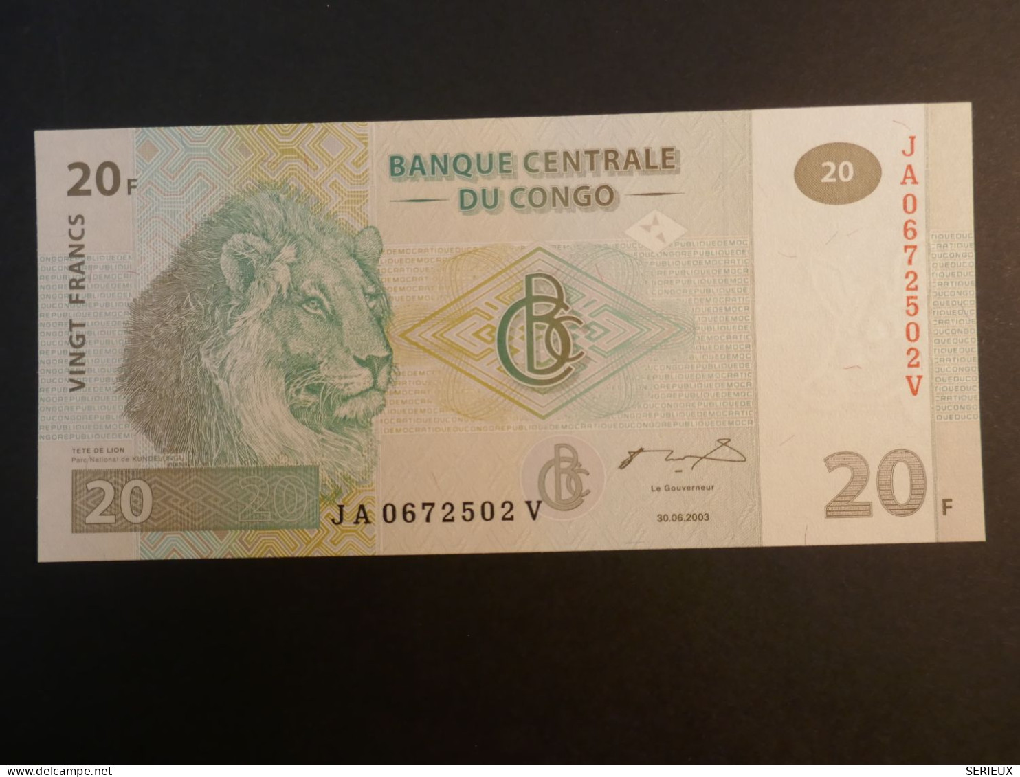 H30  SOUTH AFRIKA    BEAU   BILLET  2003 +TTB +20 R     ++NEUF +++ - Republiek Congo (Congo-Brazzaville)