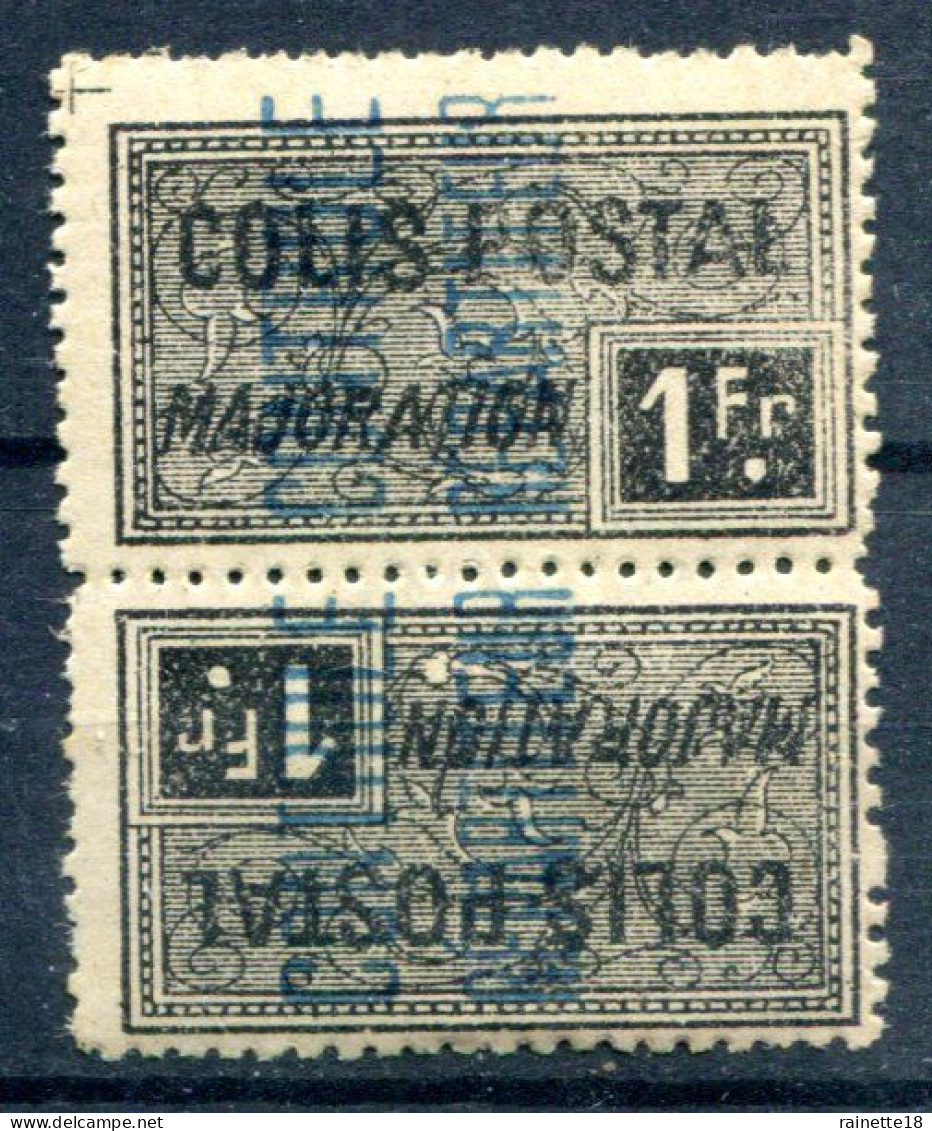 Algérie            Colis Postaux      14A *paire Tête-bêche - Parcel Post