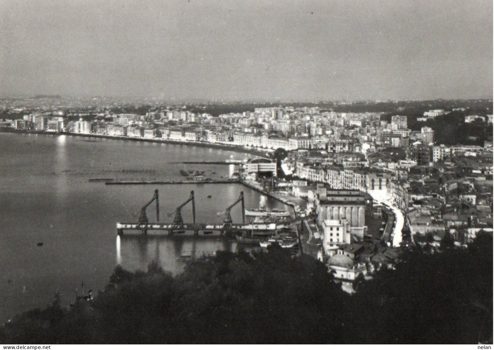 CASTELLAMMARE DI STABIA - PANORAMA DA POZZANO - NOTTURNO -  F.G - N.V - Castellammare Di Stabia