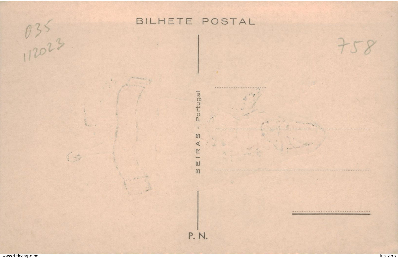 Beiras, Beira Alta Beira Baixa, Fiandeira, Spinner, Fileuse, 1940/50s - PORTUGAL Ilustração - Castelo Branco