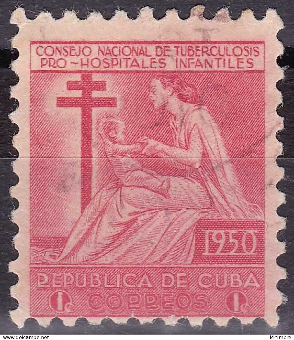 Cuba (Bienfaisance) YT B10 Mi Z10 Année 1950 (Used °) Enfant - Tuberculose - Liefdadigheid