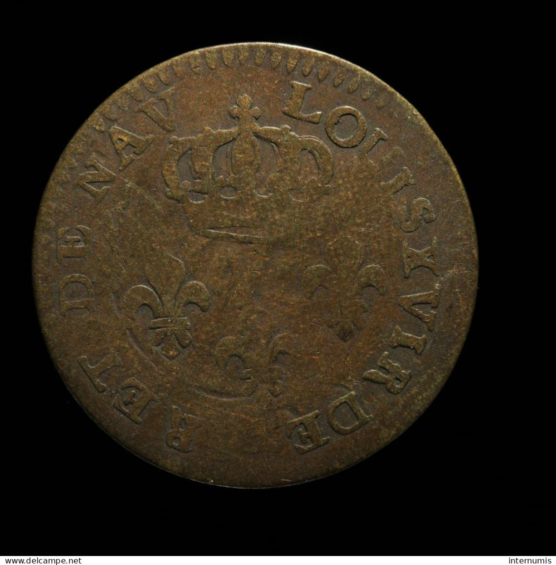 France, Cayenne (Guyane / French Guiana), 2 Sous, 1789, A - Paris, Billon, KM#1, Lec.20 - French Guiana