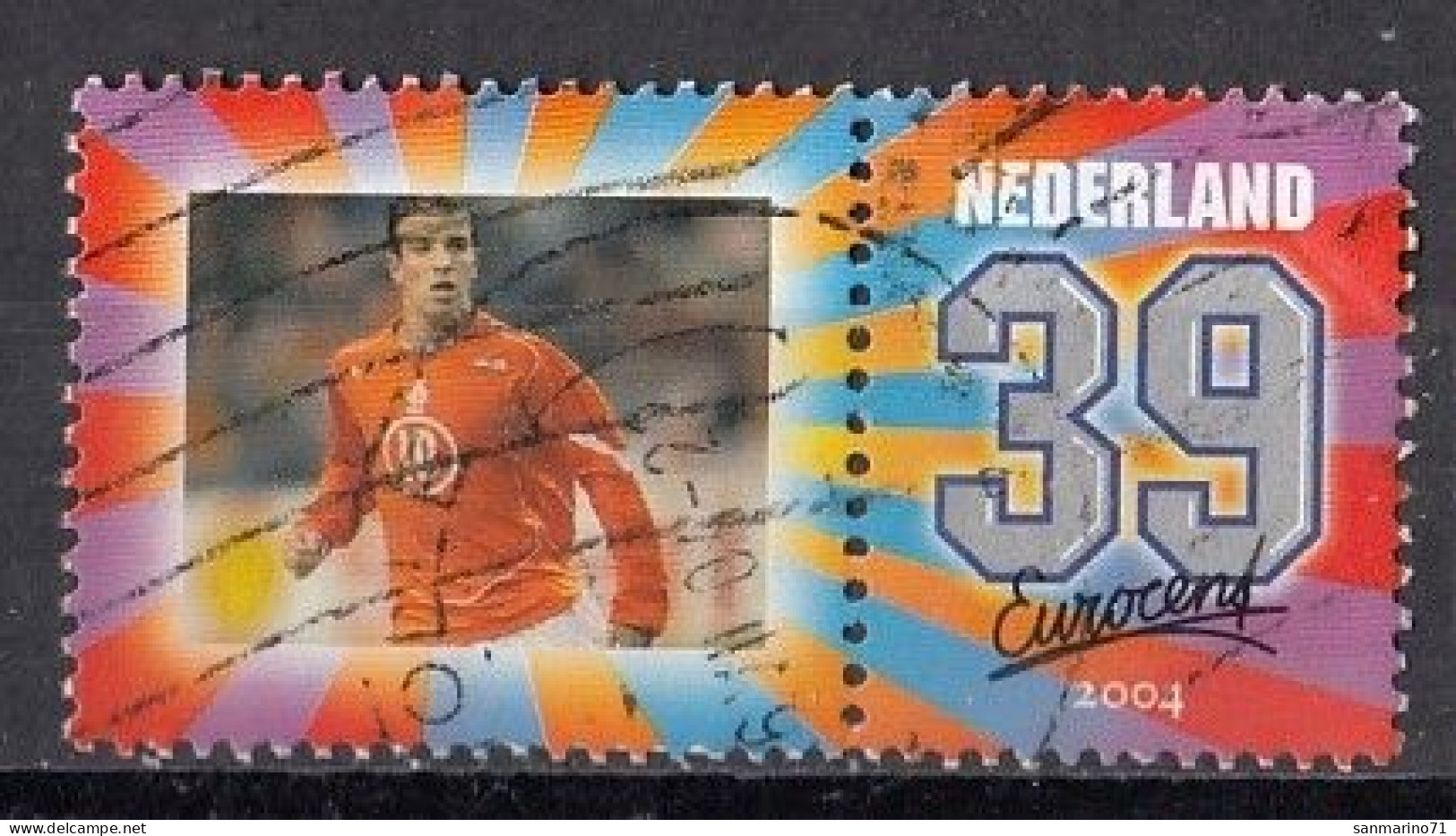 NETHERLANDS 2215,used,falc Hinged - Gebraucht