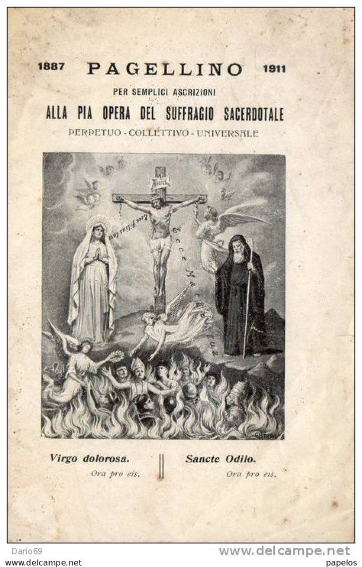 1911 Pagellino - Religión