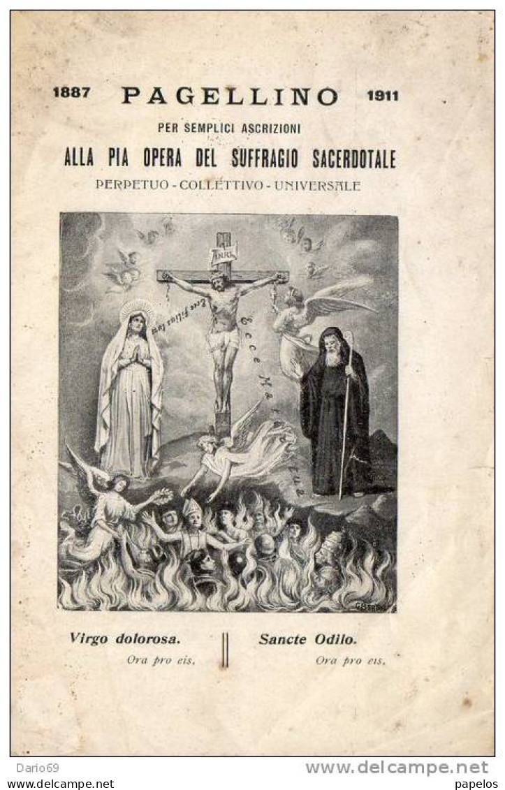 1911 Pagellino - Religione