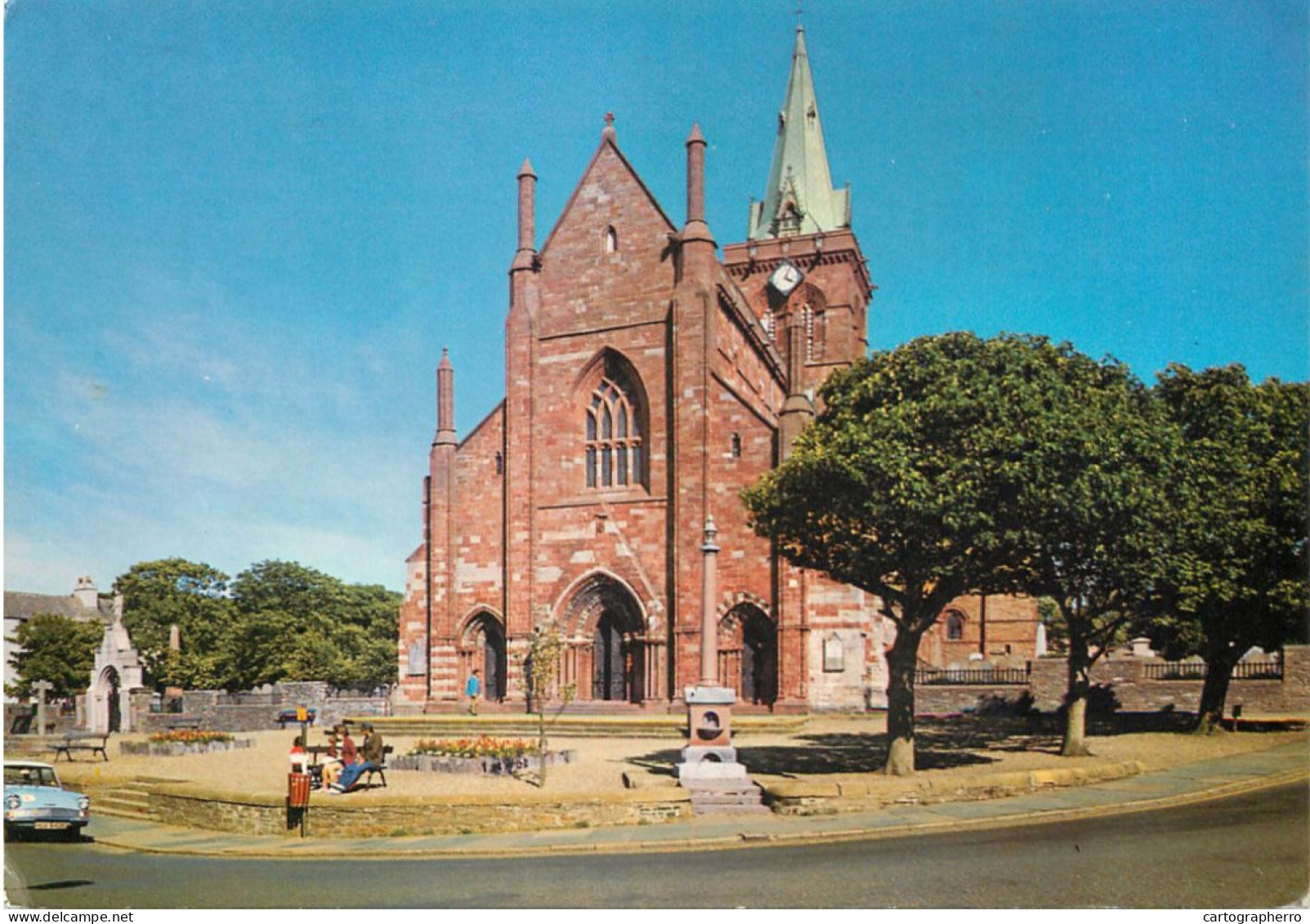 Postcard United Kingdom Scotland Orkney Island St Magnus Cathedral - Orkney