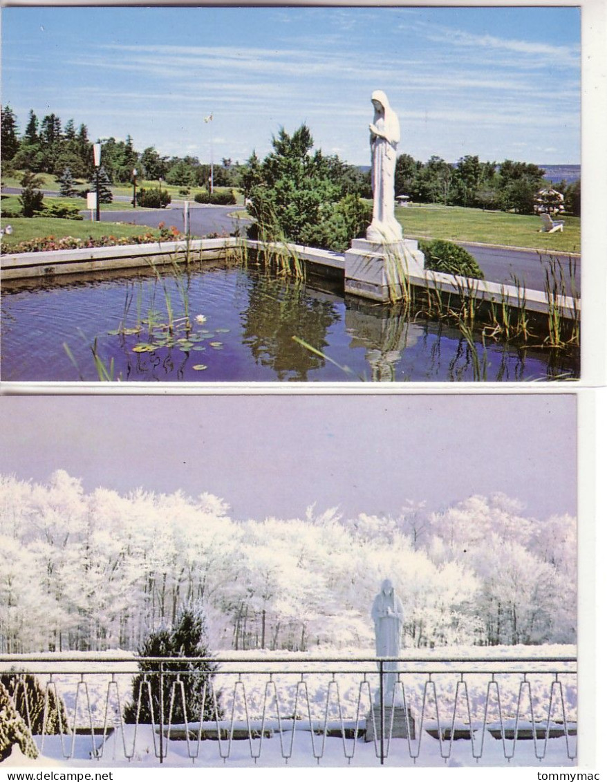 Our Lady Of The Pool, MounT St.Vincent Motherhood, Halifax, Nova Scotia ! 2 Postcards ! - Halifax