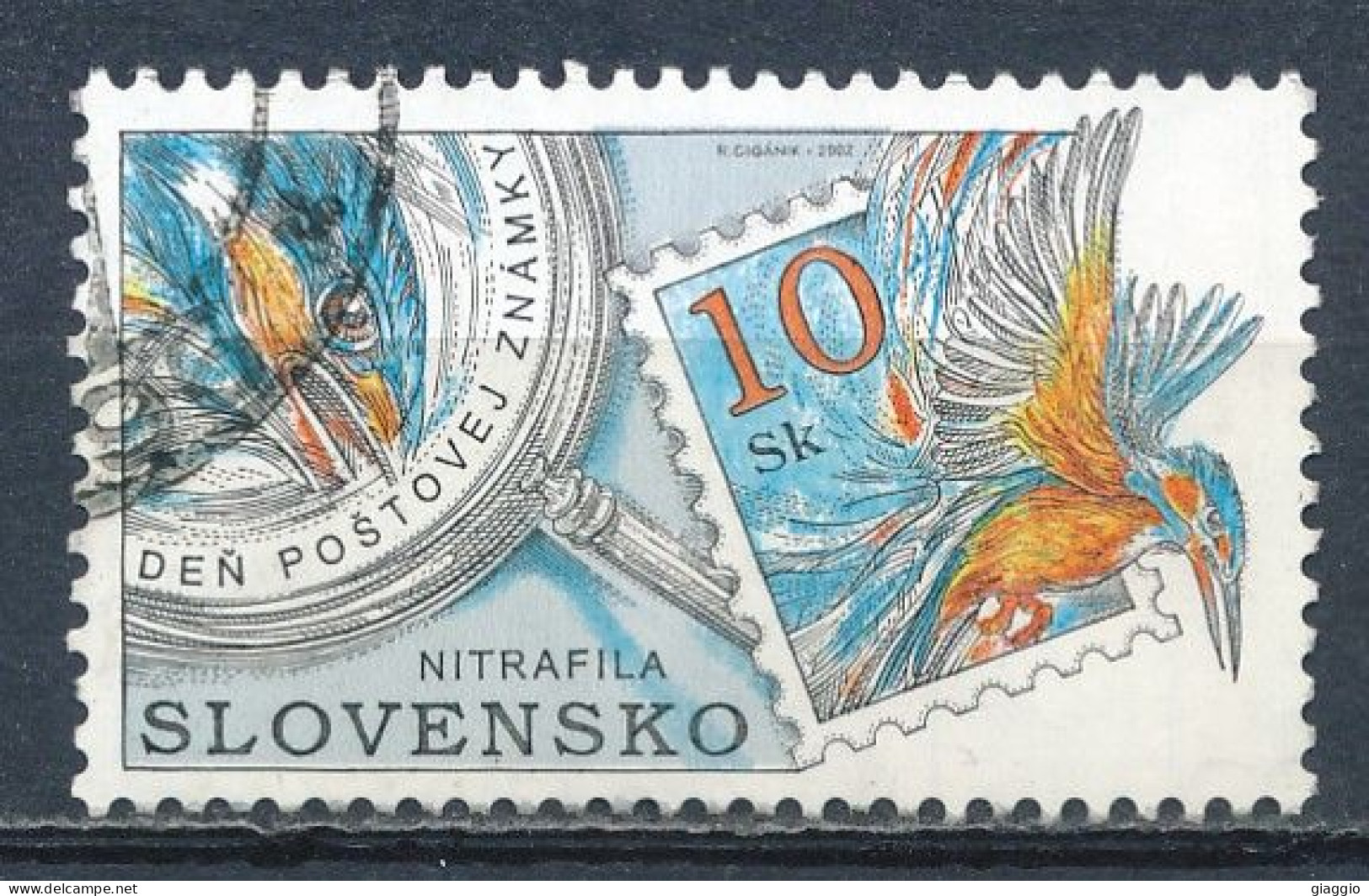 °°° SLOVENSKO - Y&T N°383 - 2002 °°° - Used Stamps