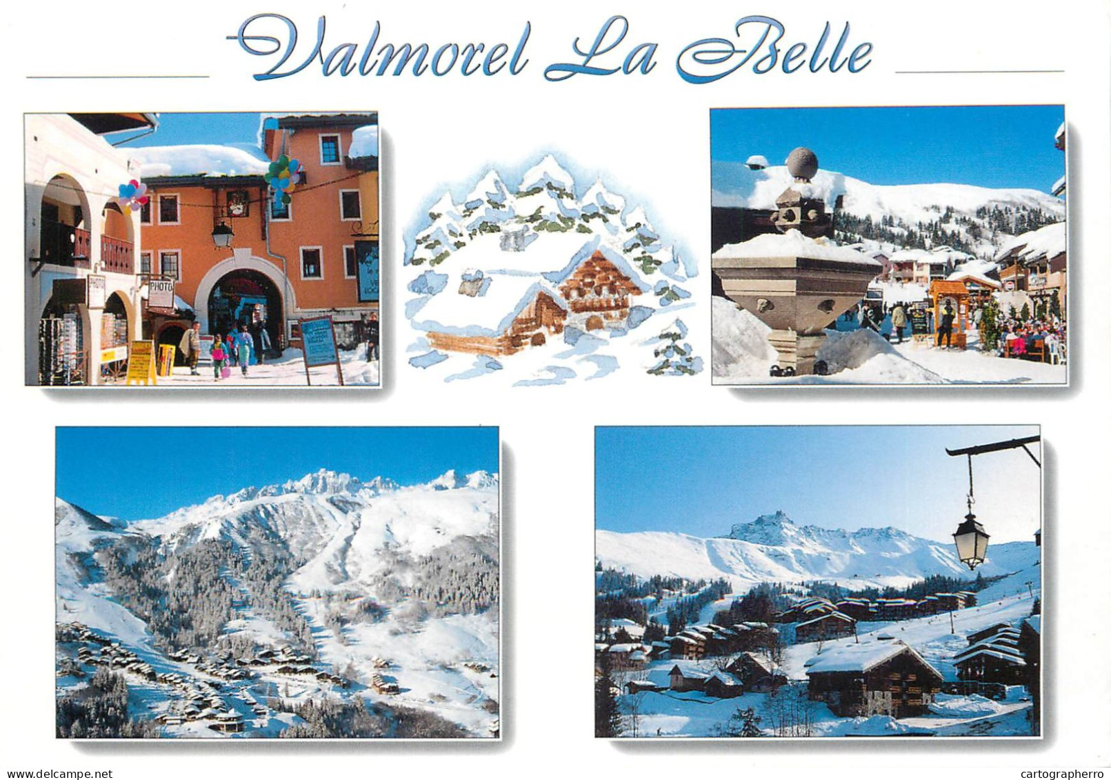 Postcard France Valmorel Savoie - Valmorel