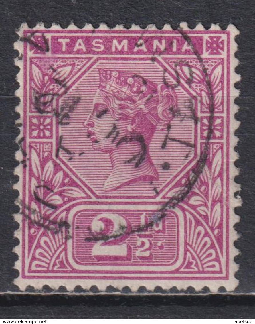 Timbre Oblitéré De Tasmanie De 1892 N° 50 - Usados