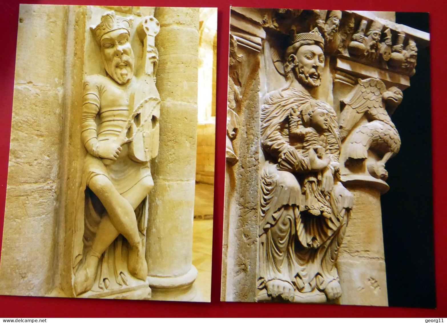 2 X Santo Domingo De La Calzada - König David - Jakobsweg - Rioja - Kirche - Spanien - La Rioja (Logrono)