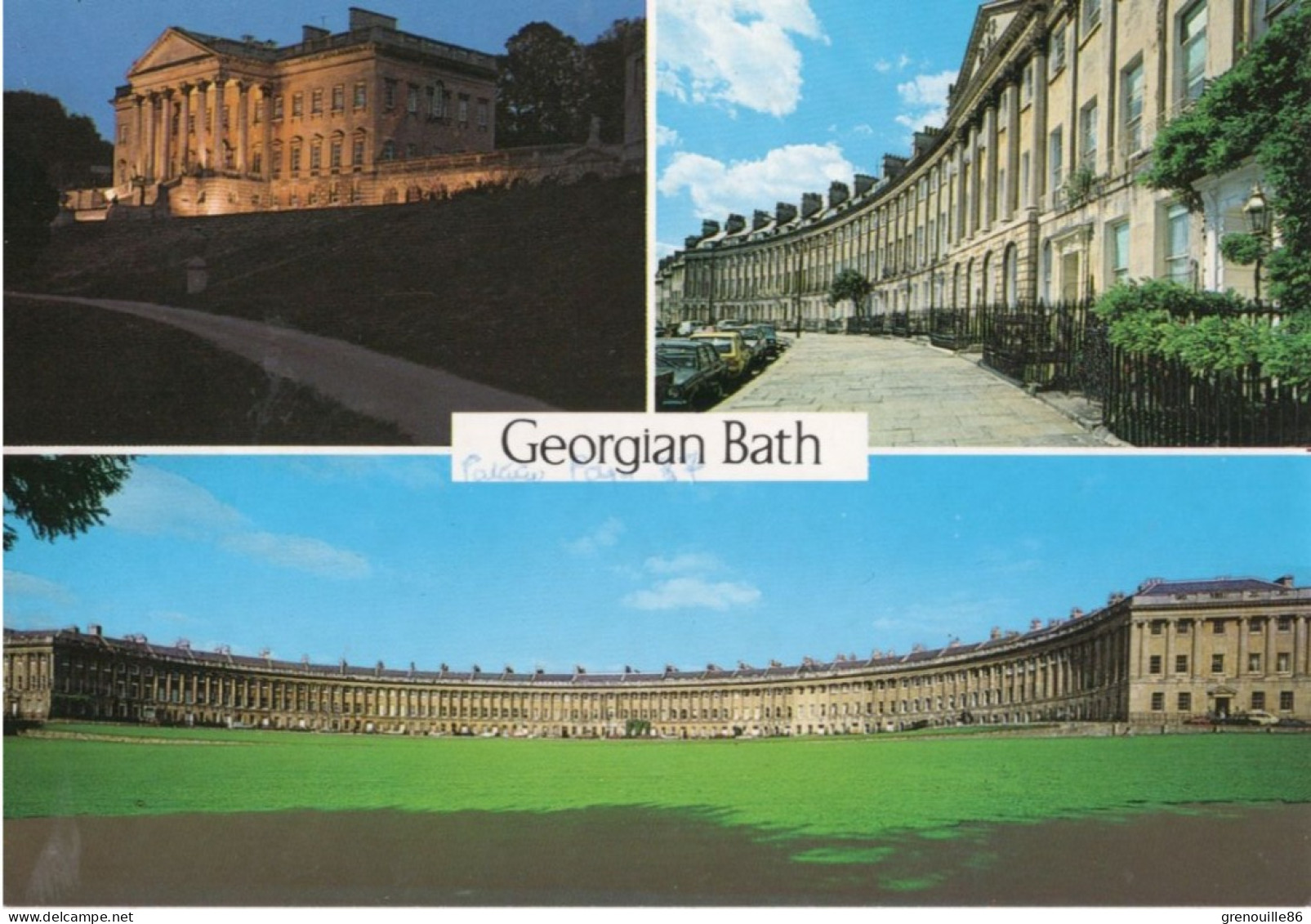 CPM ANGLETERRE BATH  Multi-vues Du Royal Crescent - Bath