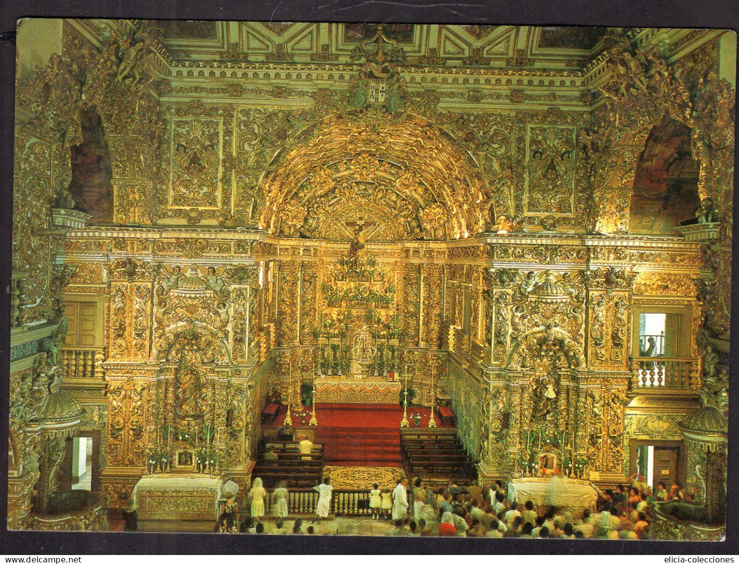 Brasil - Salvador Bahia - Sao Francisco Church High Altar - Caja 1 - Salvador De Bahia