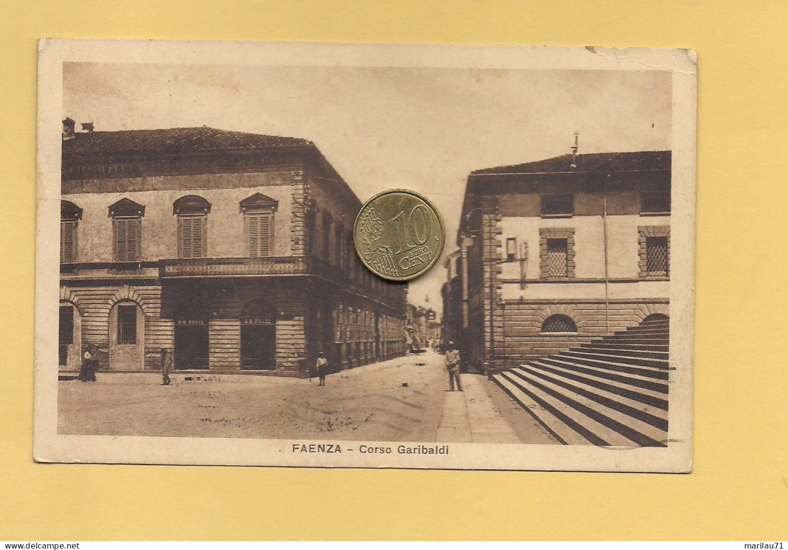 P3455 Emilia Romagna FAENZA Ravenna 1924 Viaggiata - Faenza