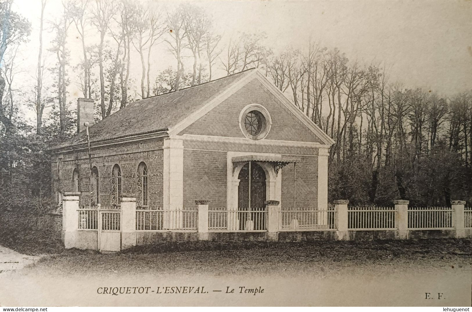 CRIQUETOT L'ESNEVAL - Le Temple Protestant - Criquetot L'Esneval