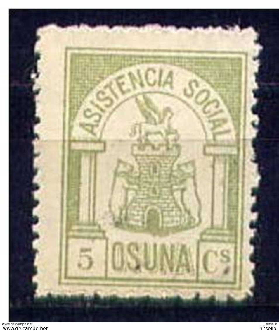 LOTE 2112 B   ///  (C150) GUERRA CIVIL   OSUNA ( SEVILLA ) FESOFI 1 **MNH - Emissions Nationalistes