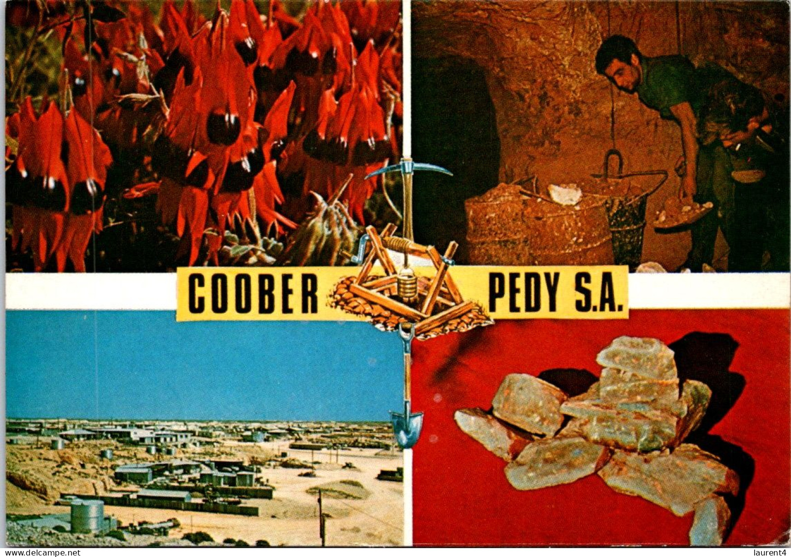 10-11-2023 (1 V 46) Australia - SA - (Posted 1978 ? With Stamp) Mining In Coober Pedy - Coober Pedy