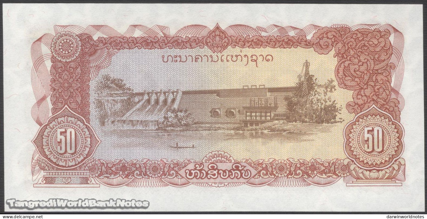 DWN - 275 world UNC different banknotes - FREE LAOS 50 Kip 1979 (P.29b) REPLACEMENT AQ